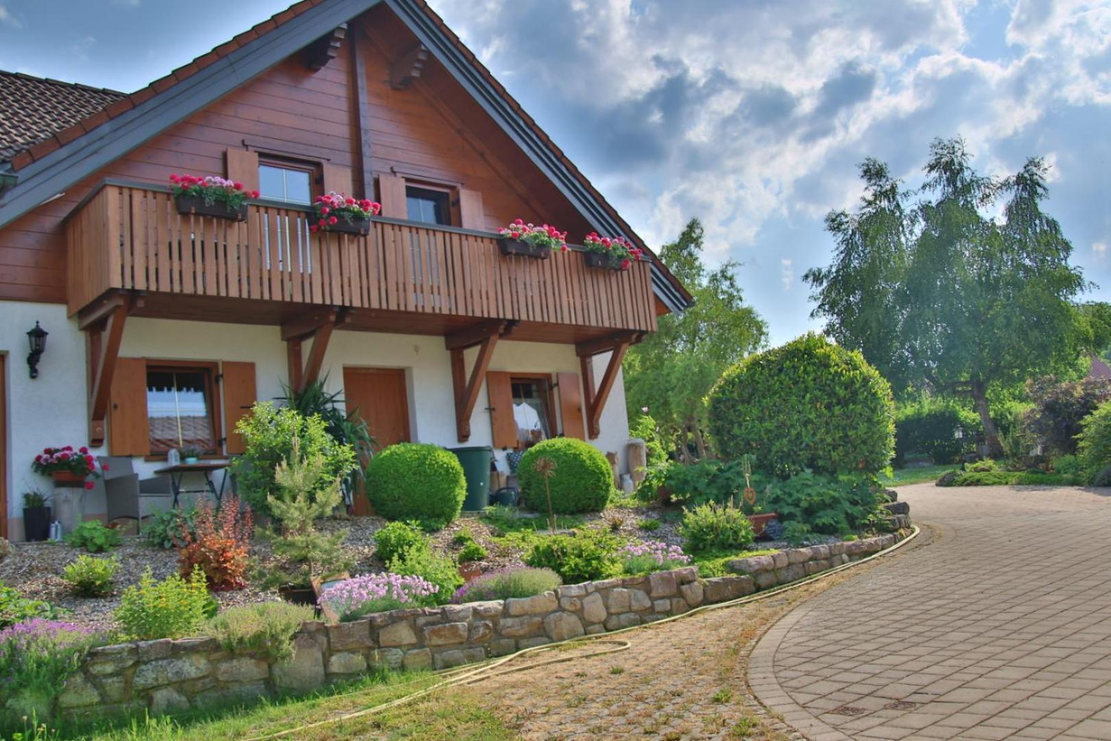 Heumanns Blockhaeuser Am Wald Hotel Pottenstein Kültér fotó